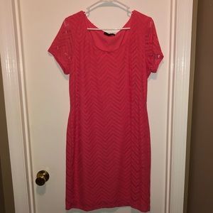 Coral dress